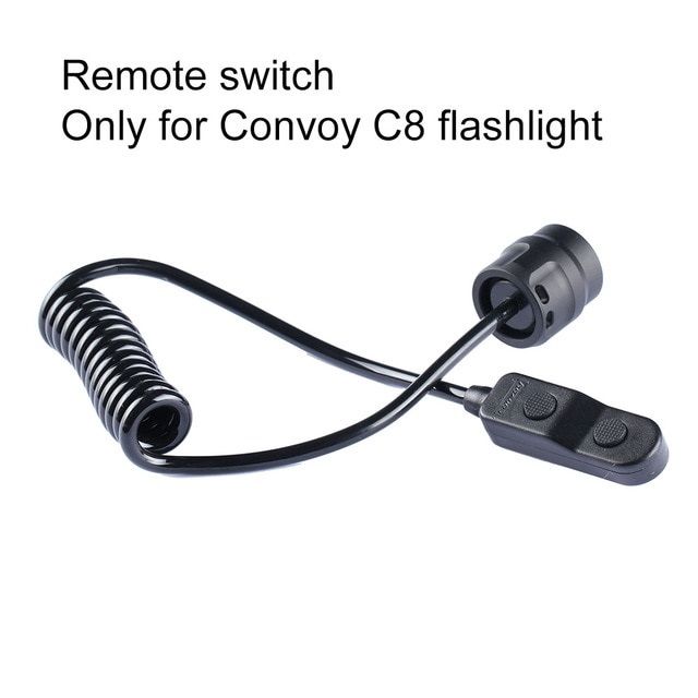 Модифициран фенер Convoy Конвой C8+ Custom Light до 1020 метра ANSI