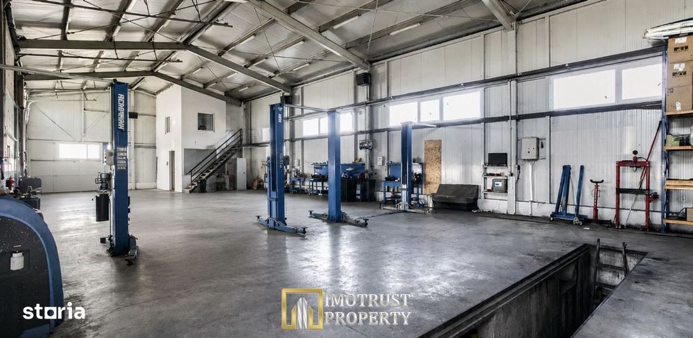 Hală industrială de închiriat în Horia, Arad – 367 mp, acces TIR - Widok 3
