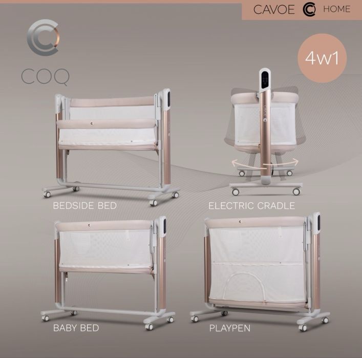 Patut (co-sleeper)CAVOE COQ 4in1