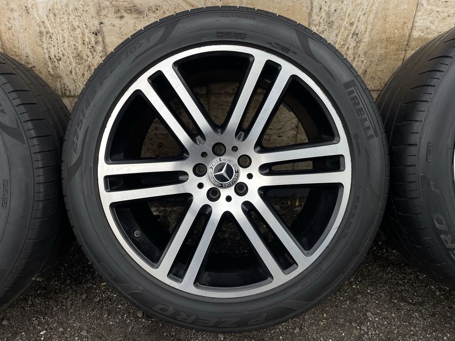 Jante Roti 21 Originale 5X112 Mercedes GLE ML W167 Anvelope vara 275 45 R21 / 315 40 R21