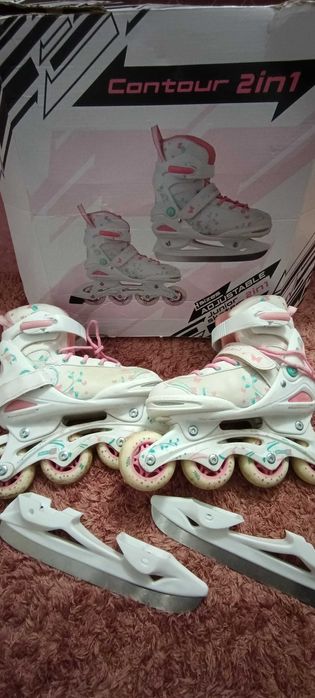 Role doi în unu ( patine )