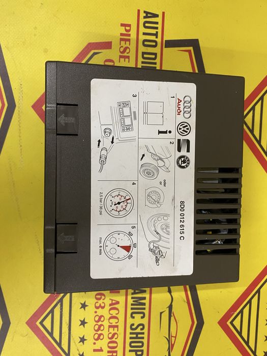 Compresor auto umflat roti original Vw Seat Skoda Audi 180w 12V 15A