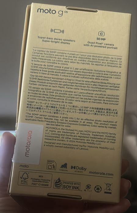 Telefon Motorola g05 nou in cutie nefolosit
