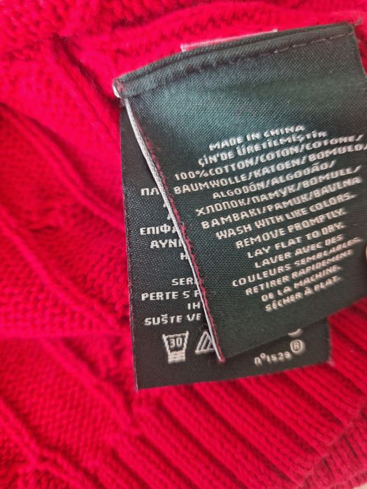 Червен пуловер Ralph Lauren