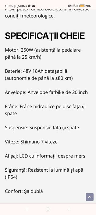 FAT EBIKE , bicicleta electrica 2 persoane