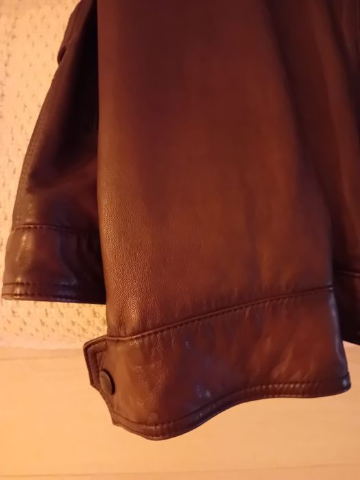 Jacheta de piele Massimo Dutti barbati, marime L