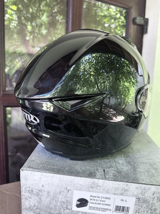 Casca moto MTR , negru marimea S M L XL nou