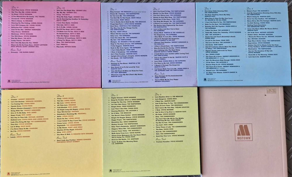 Лимитирано издание Motown: The Complete No. 1's (10 CD Box Set)