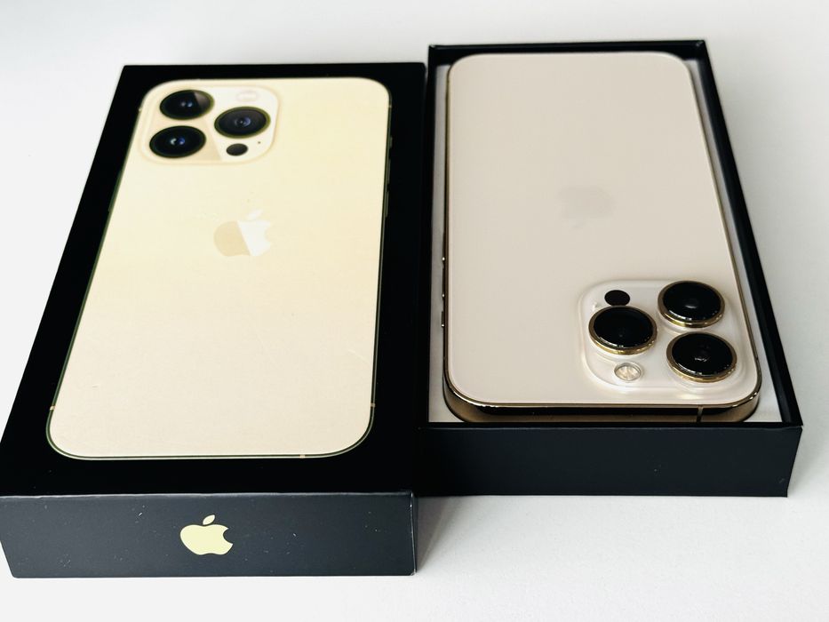 НОВ! Iphone 13 Pro 128GB Gold 100% Батерия! Гаранция 6 месеца