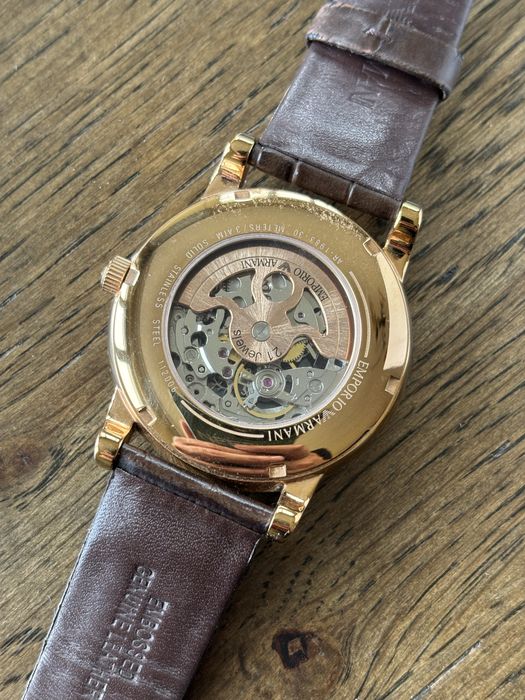 Ориганелн часовник Emporio Armani Skeleton