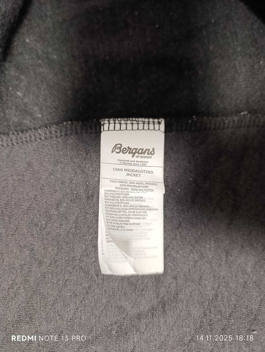 Bergans Middagstind Jacket''оригинално мъжко горнище ХЛ размер
