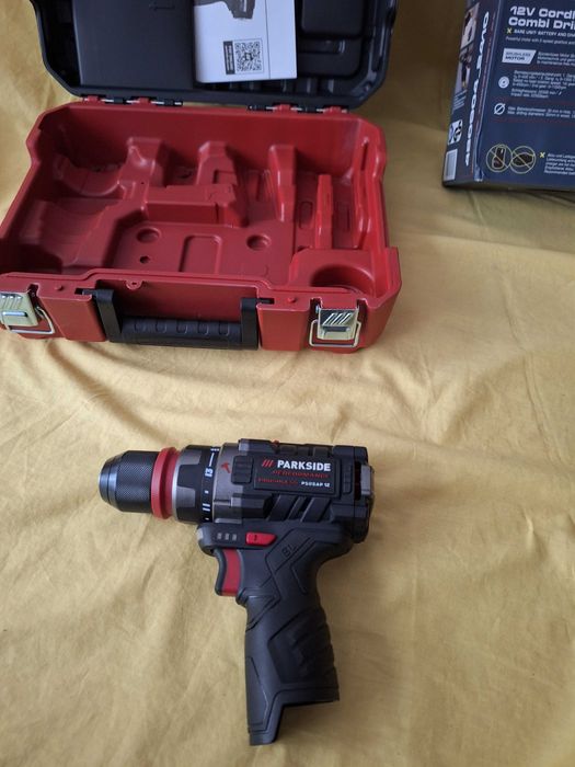 Bormasina -cu percutie Motor Brushless Parkside Performance 12V