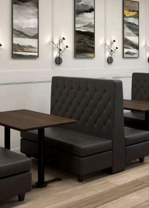 Диваны столы и стулья для кафе и ресторанов