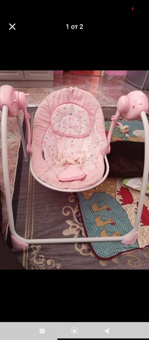 Електрическа люлка с батери