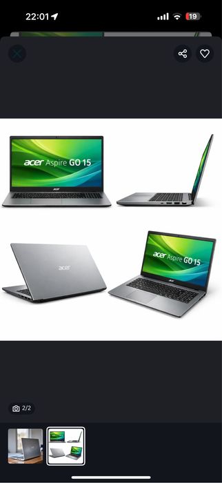 Acer aspirio 15 go