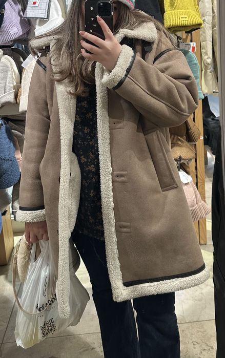 дубленка ZARA