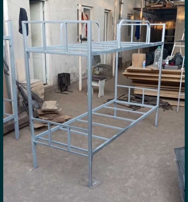 Двухэтажное кроват железное 2 етажли кроватлар темирли кроватлар цех