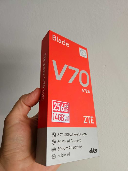 Zte Blade V70 Vita 256 Gb la cutie garantie.