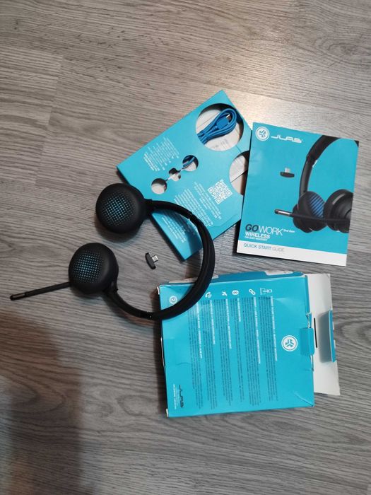 Безжични слушалки със шумопотискащ микрофон