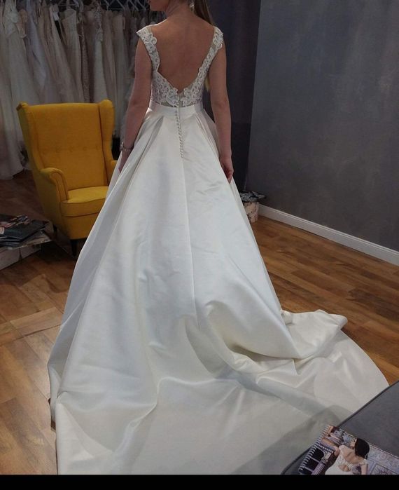 Rochie de mireasa cu buzunare Crystal Design