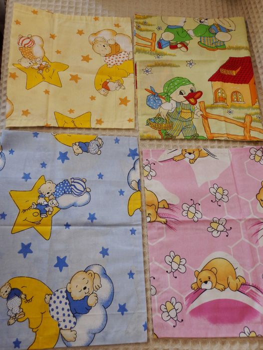 Чаршафи к-т-спалня макси,5ч.-ранфорс,детски к-т,дет.калъфки