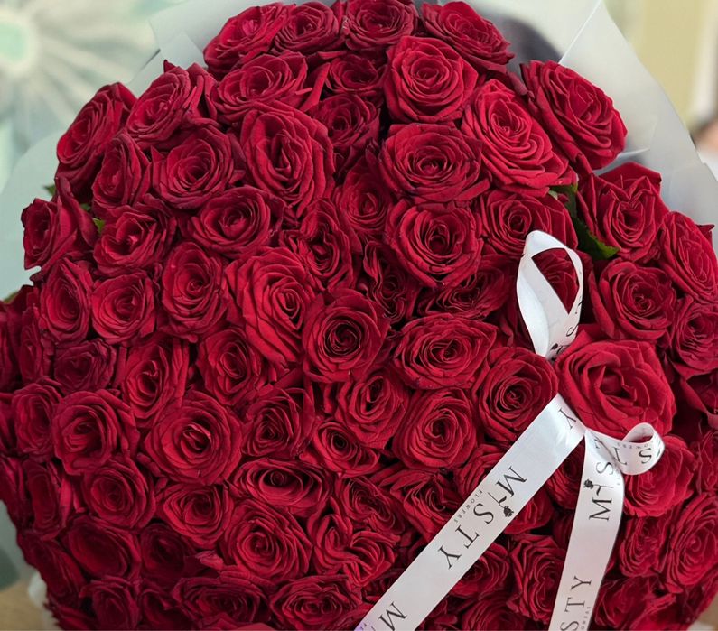101шт роза 60см