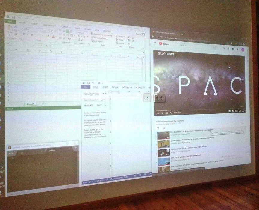 Vivitek Qumi Q8 Super Bright 1000 Lumen LED 1080p FULL HD MHL