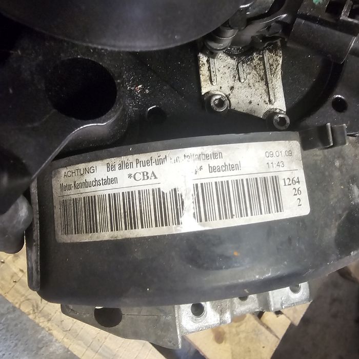 Двигател CBA  свален от  работеща кола