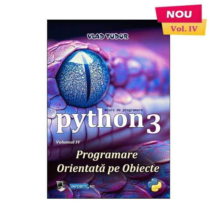 Învață limbajul Python 3!