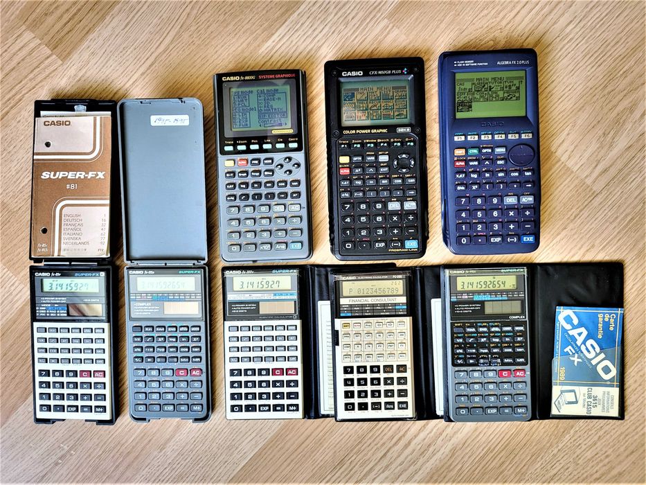 Casio si Sharp VINTAGE Colectie de vanzare