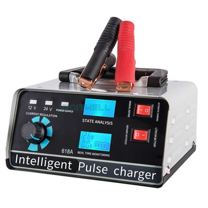 НОВО 30A Зарядно акумулатор батерия 12V 24V AGM GEL LiFePO4 Lithium