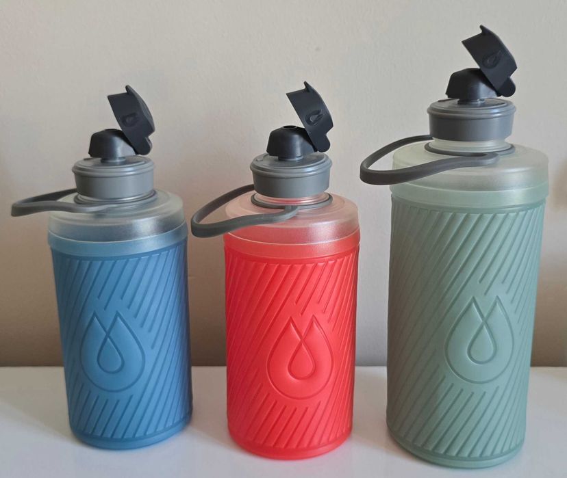 Комплект меки бутилки HydraPak Flux 750ml и 1l за къмпинг нов