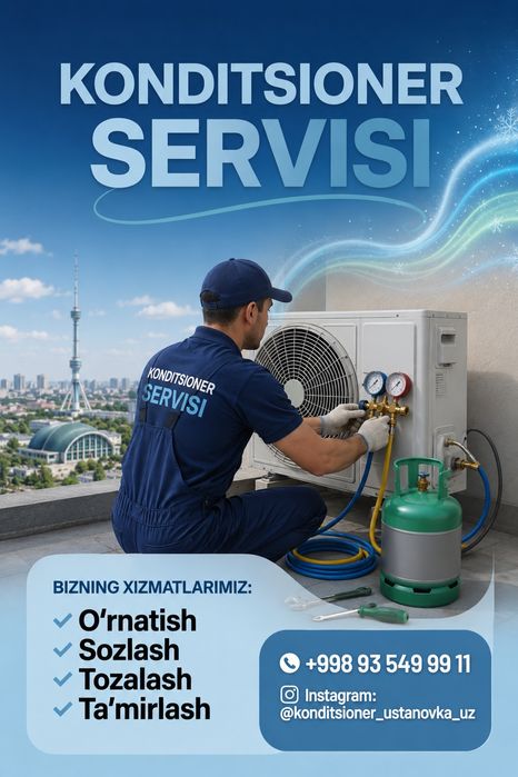 Konditsioner ustanovka / Кондиционер установка / remont / zapravka /