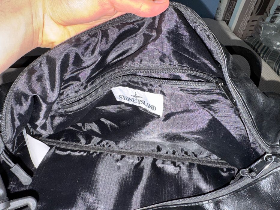 Stone Island кожен сак