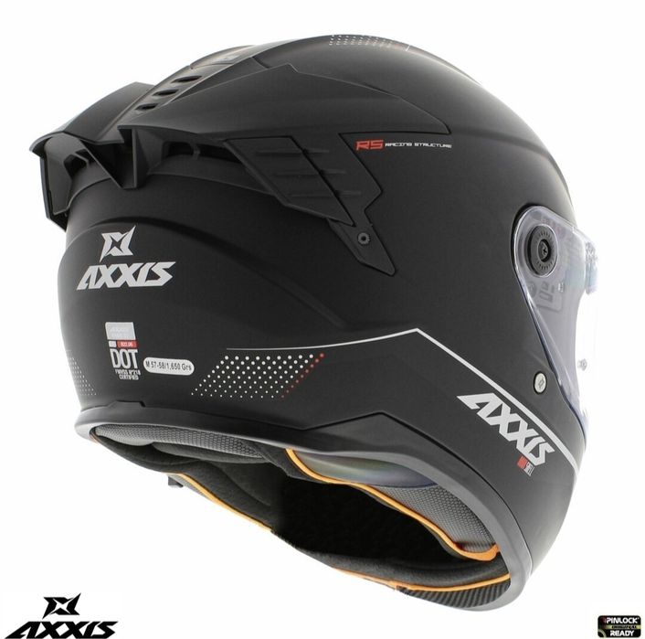 Casca moto Axxis Hawk Negru, ochelari de soare, S, M, L, XL, 2XL Noua!