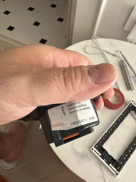 Biticino Living Now KW4141AC conectata 2 module -9 bucati