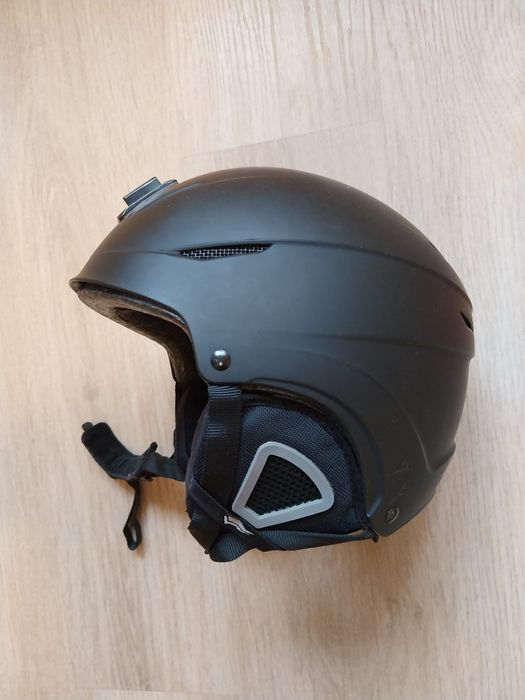 Skiuri K2 152 cm + casca incepator