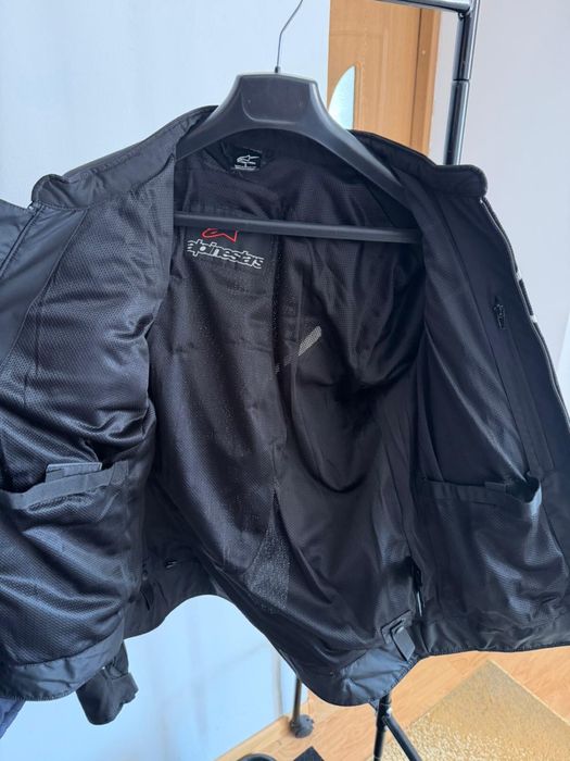 Geaca Alpinestars ast V2 air, Negru/Alb,Mărimea L