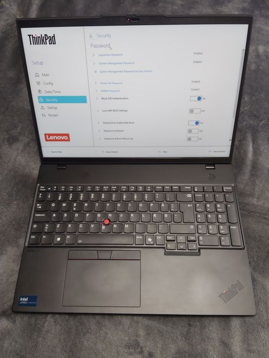Lenovo Thinkpad L16 gen 1 ,ultra 5-125u,16gb ddr5,ssd 256nvme ,display 16 inch