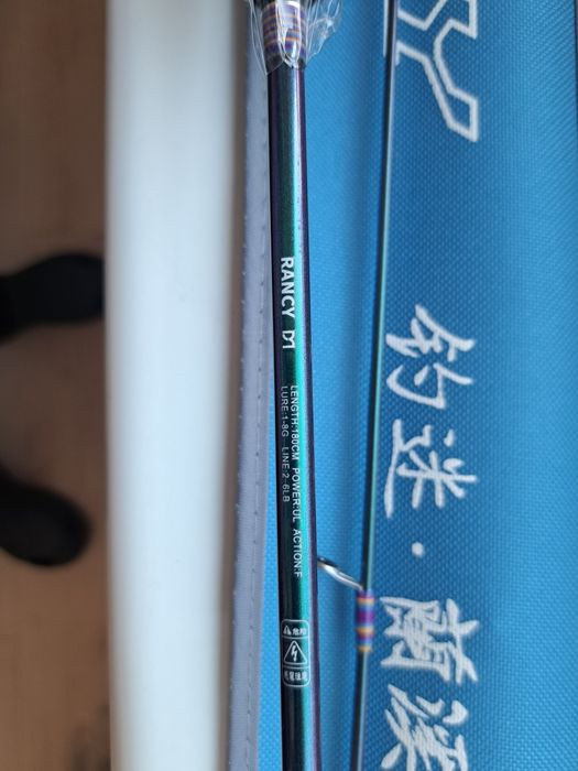 Ултралайт спининг въдица Rancy D1 Fuji 1.80