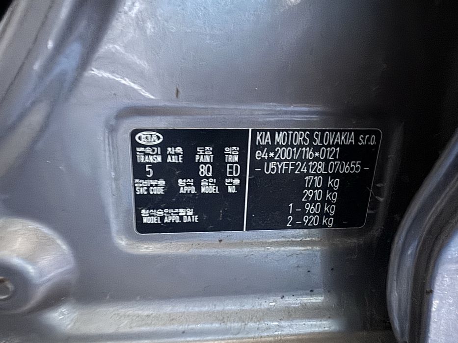 Aripa dreapta fata Kia Ceed 2007-2012 cod culoare 8Q