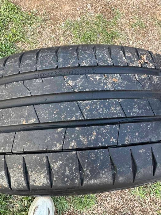 Джанти Ауди r19 5х112 с летни гуми Continental ContactSport 7