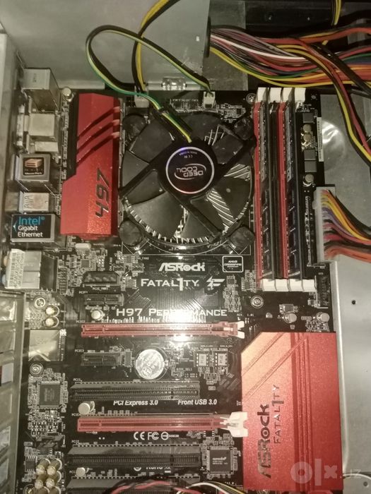 Asrock H97 performance, ram 2x8gb 1600mhz hynix, celeron 2core