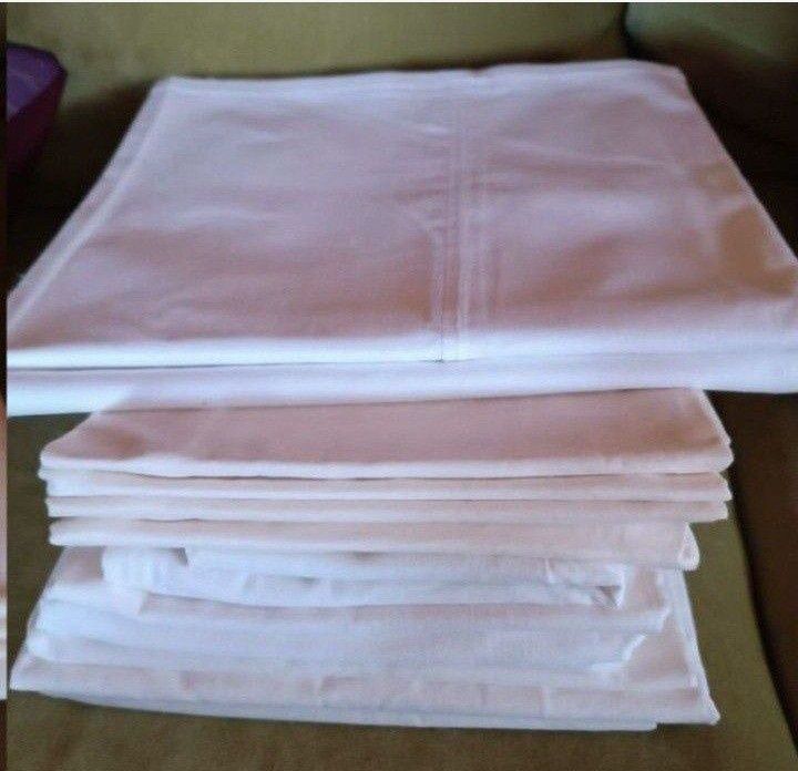 Белые простыни хлопок