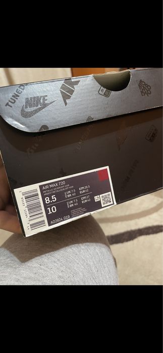 Nike airmax 720 cu full box