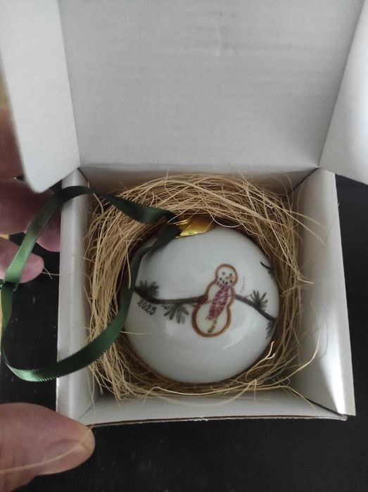 Glob de Crăciun din portelan Hammershøi Christmas