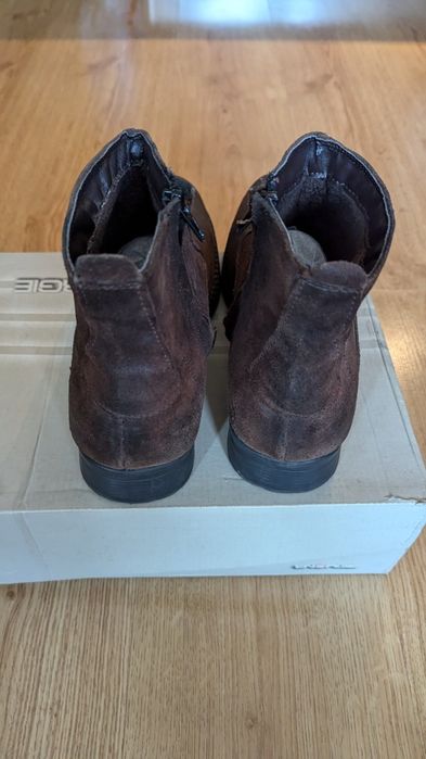 Мъжки боти /естествен велур/