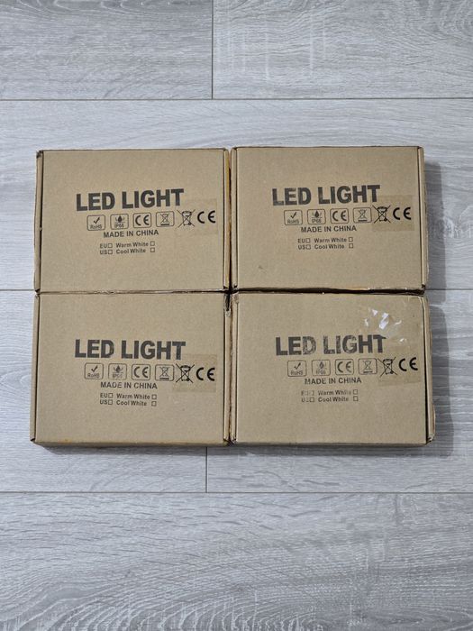 Set 4 Reflectoare LED RGB 30W – 3000LM, Telecomandă, IP66 Waterproof