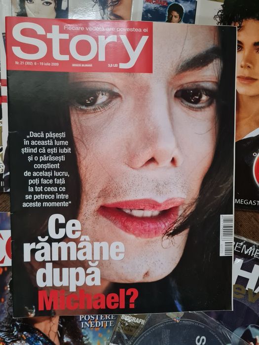 Carti reviste noi Michael Jackson ,colectie ,rare