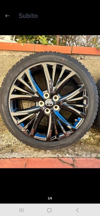 Jante originale Toyota Yaris  pe 17'
